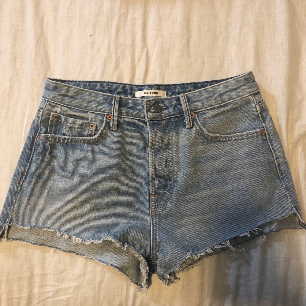 GRLFRND | Cindy High-Rise Jean Shorts